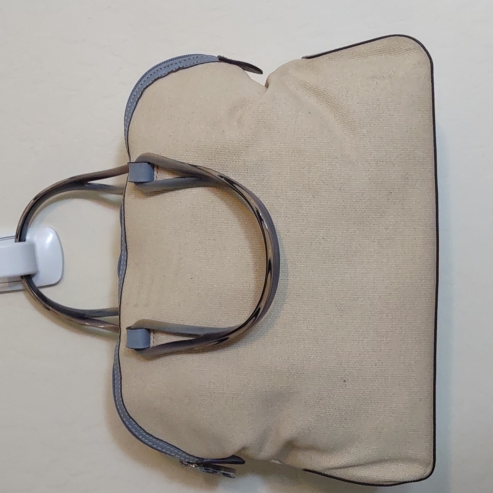 Classic baby blue, with cream color ..